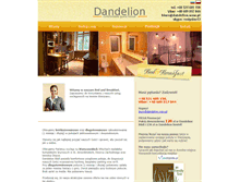 Tablet Screenshot of dandelion.waw.pl